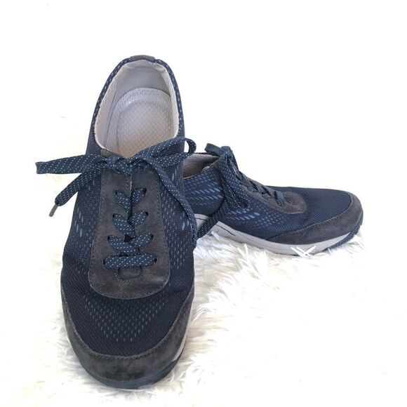 DANSKO‎ WOMENS HAYES SNEAKERS SUEDE/LEATHER SZ 38 - Picture 1 of 9